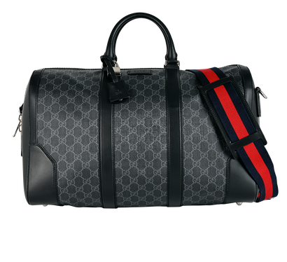 Duffle Bag 45, &pound;895, Handbags, Black, Canvas, Front view
